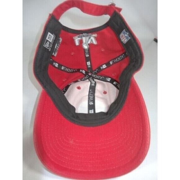 New Era NFL Hat Super Bowl LV Strapback Red Cap 9TWENTY Embroidered Logo Sports - Picture 6 of 6